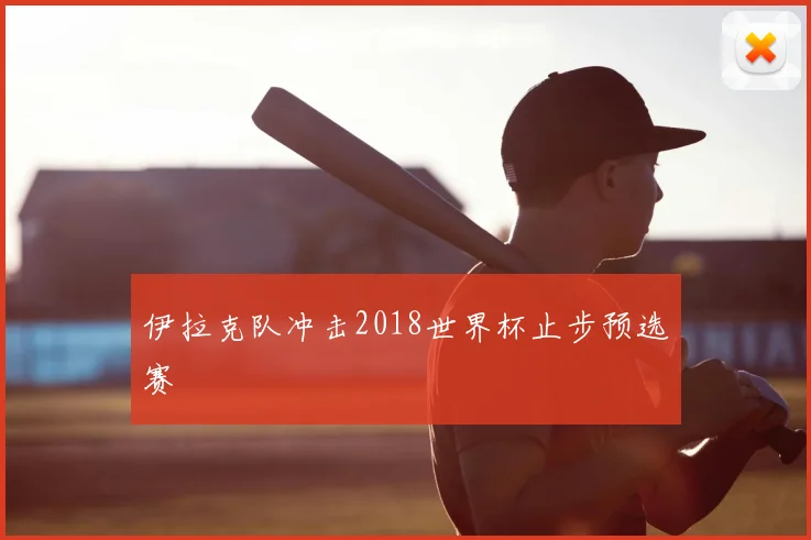 伊拉克队冲击2018世界杯止步预选赛